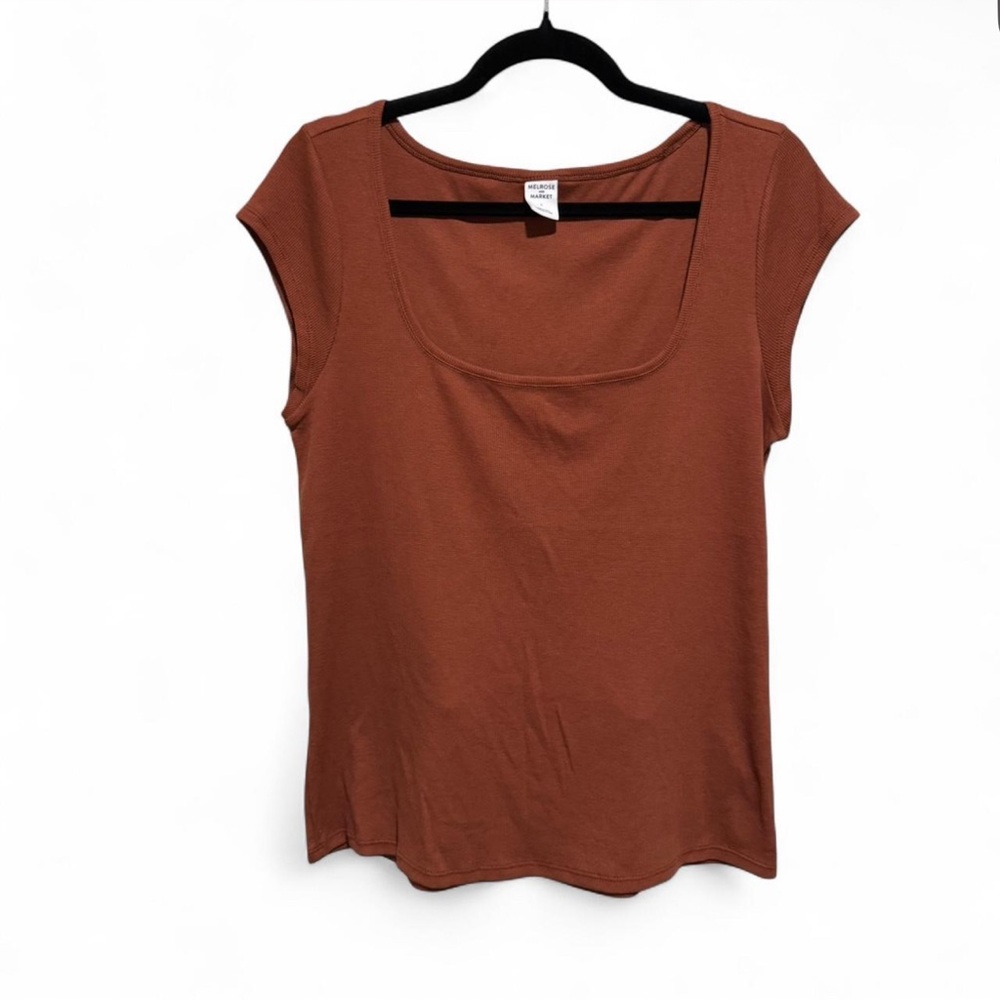 Melrose and market ribbed shirt sz